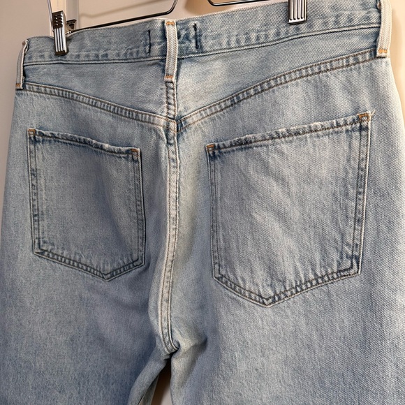 Agolde High Rise Riley Cropped Jeans - Picture 4 of 10
